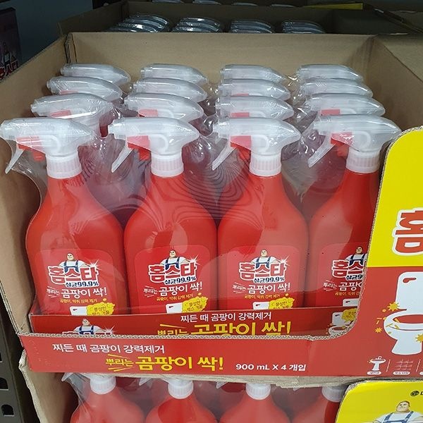 홈스타 뿌리는 곰팡이싹 900ml x 4입