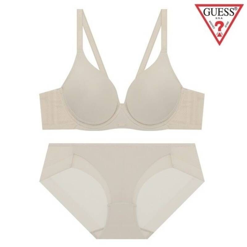 게스 언더웨어 에어푸쉬 심플 브라팬티세트 GEWBRBP512BE OIZ274