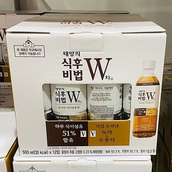 코카콜라 태양의 식후비법 W차 500ML x 12팩