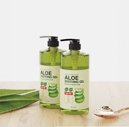 브라질리언 수딩젤 다리털 겨털 제모 애프터 왁싱 후 진정 크림 알로에젤 1000ml 2개