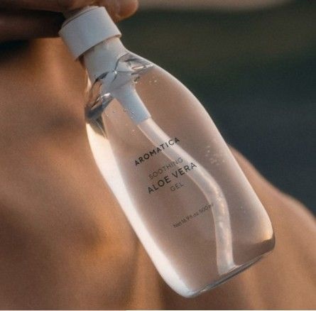 브라질리언 수딩젤 다리털 겨털 제모 애프터 왁싱 후 진정 크림 알로에젤 500ml