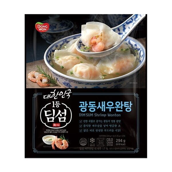 {백화점 상품} 동원 FB 딤섬 광동새우완탕 294g x 6봉 470914