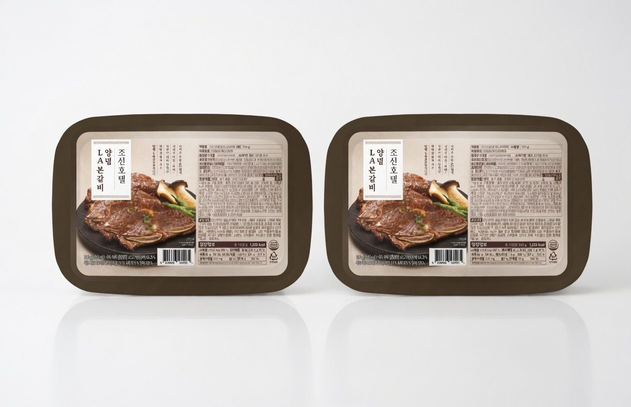 [한원푸드시스템]조선호텔 [조선호텔] 양념 LA갈비 500g 2개