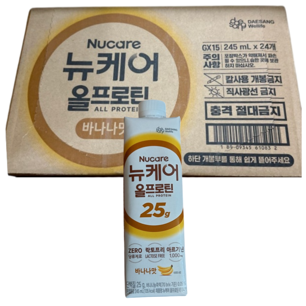 [오늘출발] 뉴케어 올프로틴 바나나맛 245ml X 24개