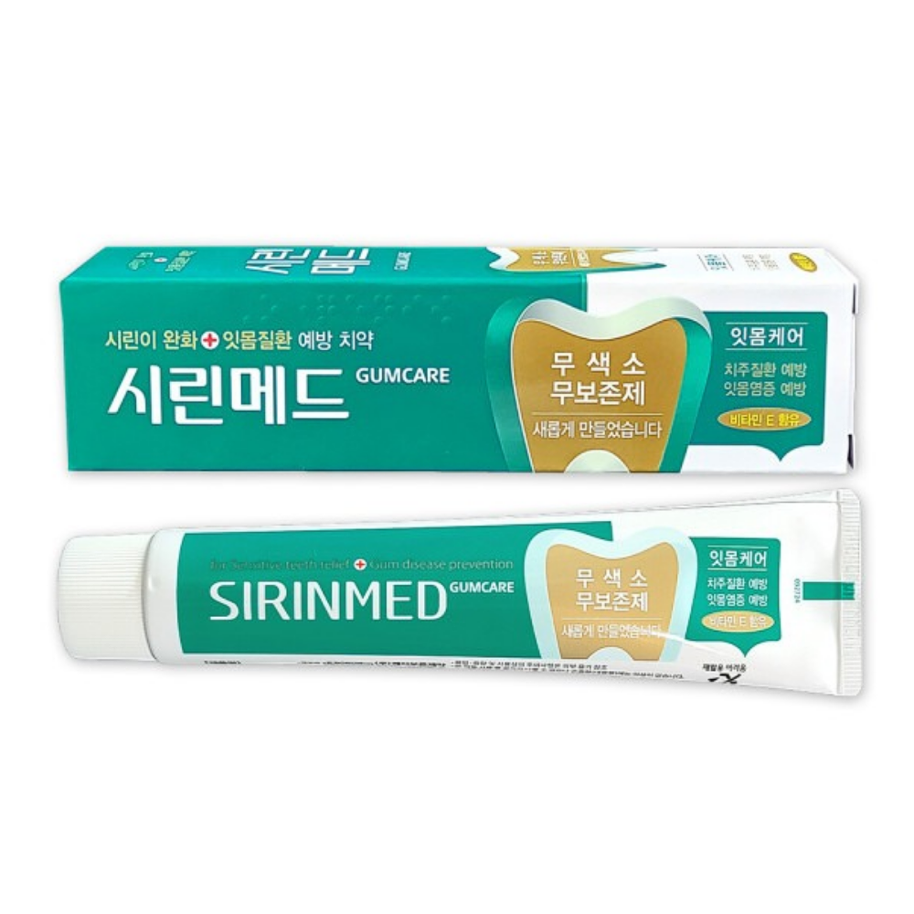 부광약품 시린메드 검케어 치약 125g 1개 무색소 무보존제 시린이 잇몸질환