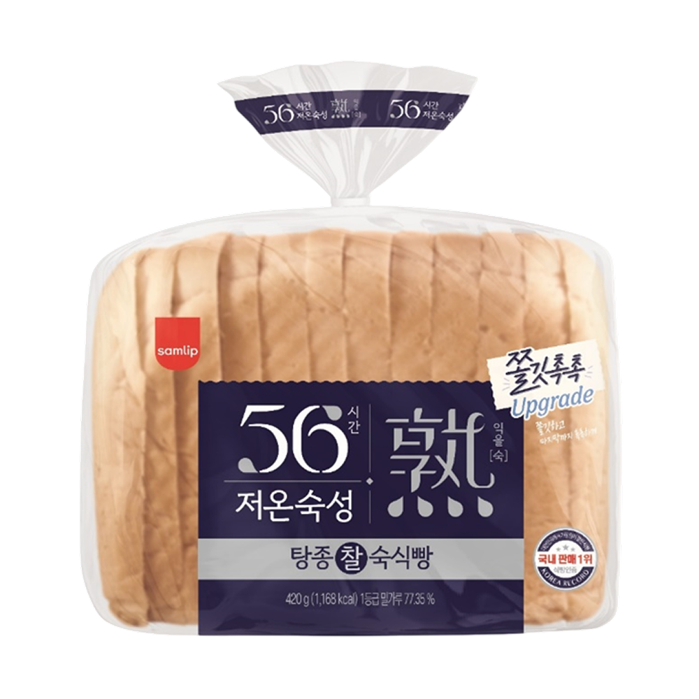 삼립 삼립 56시간 저온숙성 탕종 찰 숙식빵 420g 4봉