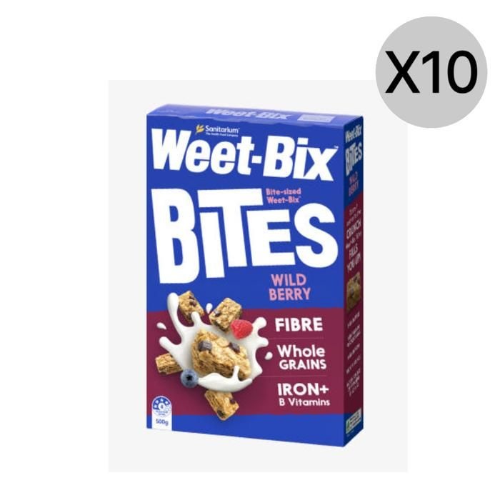 위트빅스 통밀 시리얼 바이트 와일드베리 500g X10개
