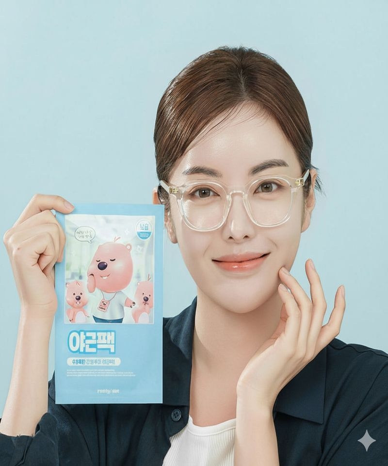 REPLYME 매장정품 REPLYME 리플라이미X잔망루피 TPO 보습 야근팩 5매