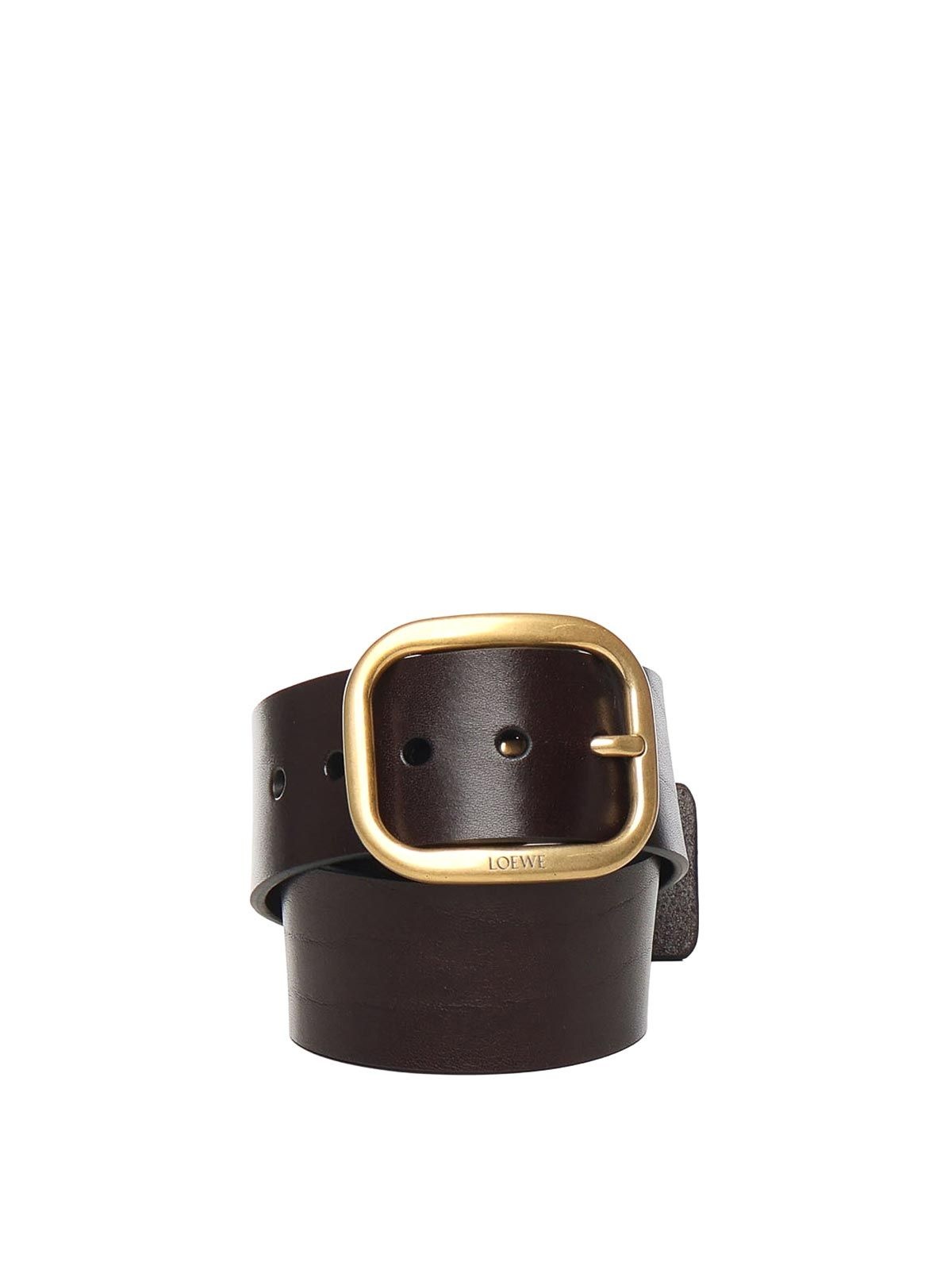 로에베 26SS Loewe 소프트 라운드 레더 벨트 E619244XAI3110