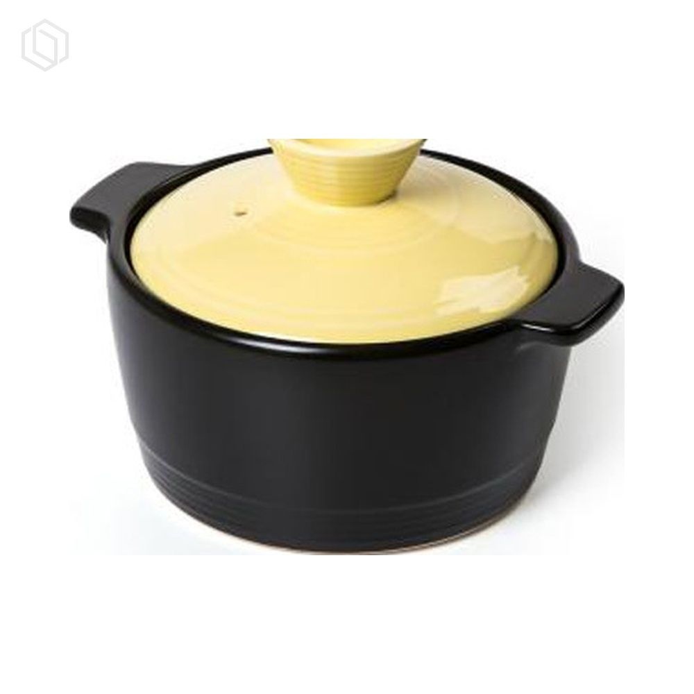 [루아르셀] 오븐락 컬러 내열 뚝배기 찜기 옐로우 내열냄비 자취필수템 미니뚝배기