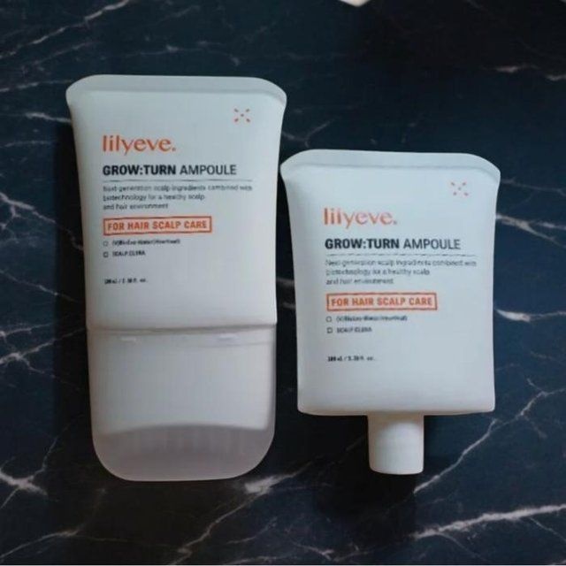 릴리이브 그로우턴 앰플 100ml+리필 100ml 탈 모 두피에센스