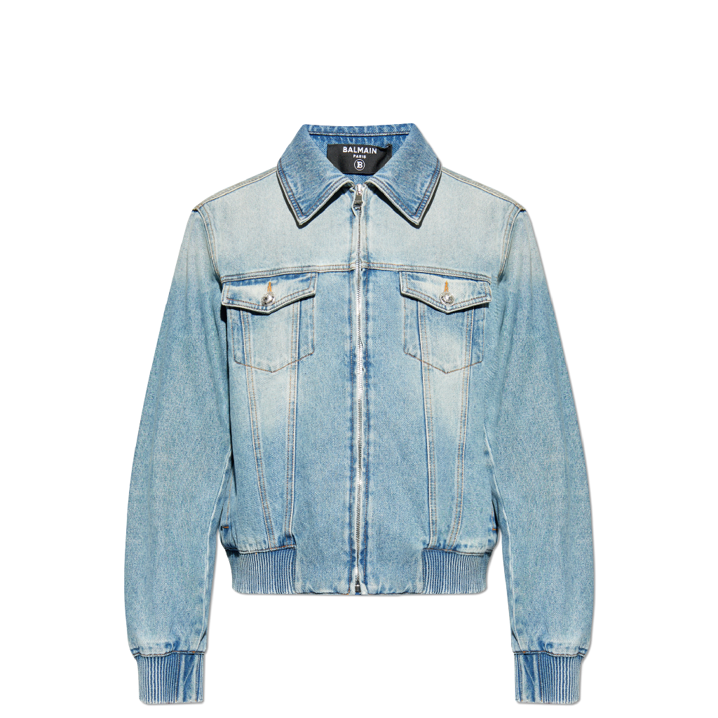 발망 [해외] 발망 26SS Balmain 데님 자켓 FH1TC420DF816AW TP573132390