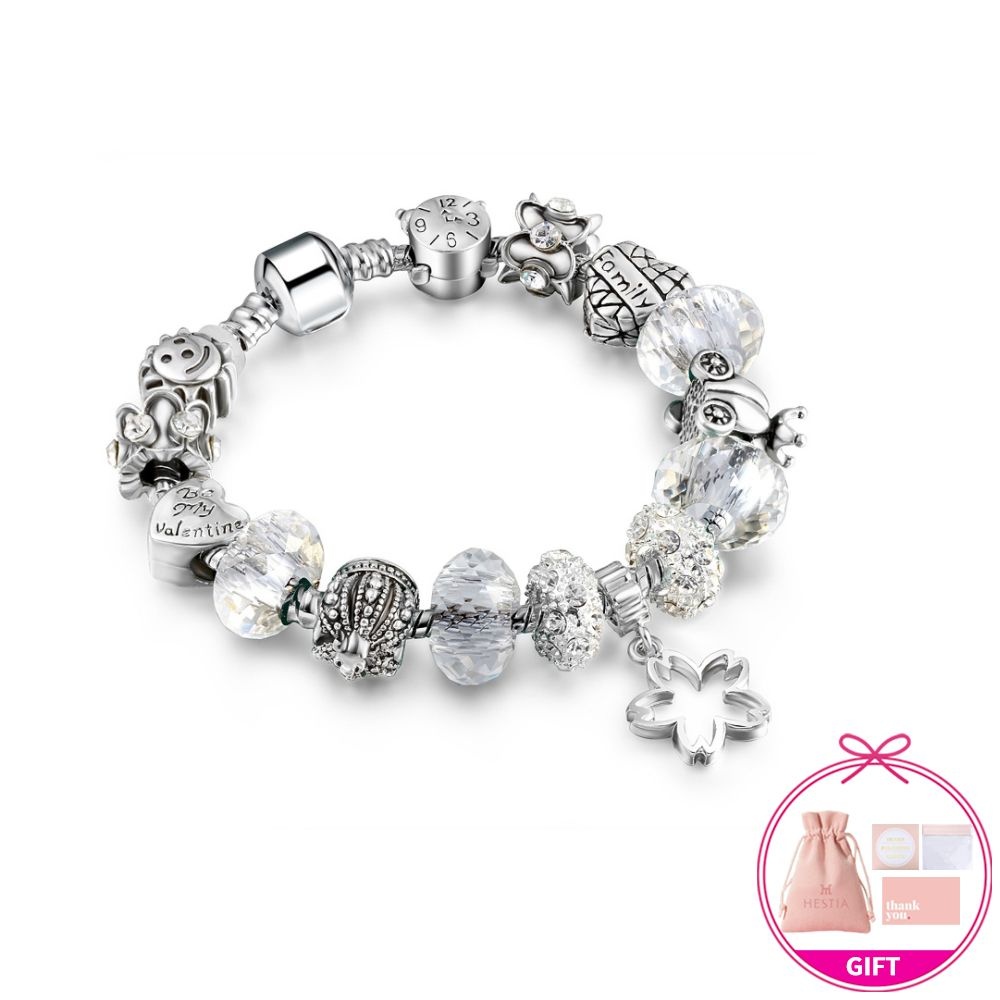 헤스티아 White wagon Bracelet [참팔찌/CCTA-80035]