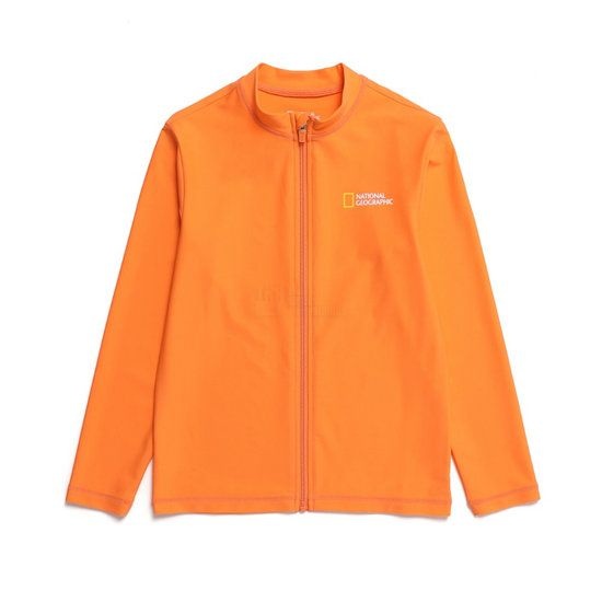<매장정품> [내셔널지오그래픽키즈]K232URG520 스몰로고 백그래픽집업 ORANGE