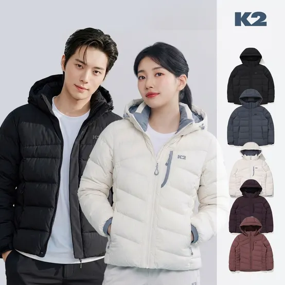 [정상가:399,000원]남여 KTR 클리프(CLIFF) 숏 구스 중헤비 다운 KMW24511/512
