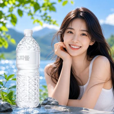 스파클 생수 2L 18개 무라벨