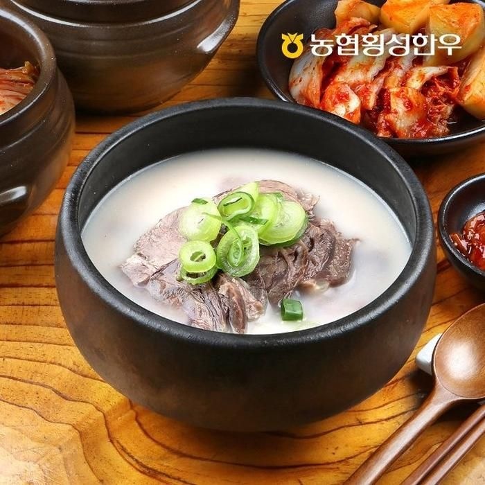 [동횡성농협] 농협 횡성한우 사골곰탕 600ml x 7봉