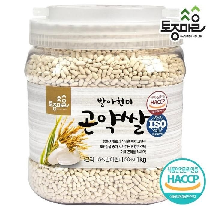[토종마을]발아현미 곤약쌀 1kg