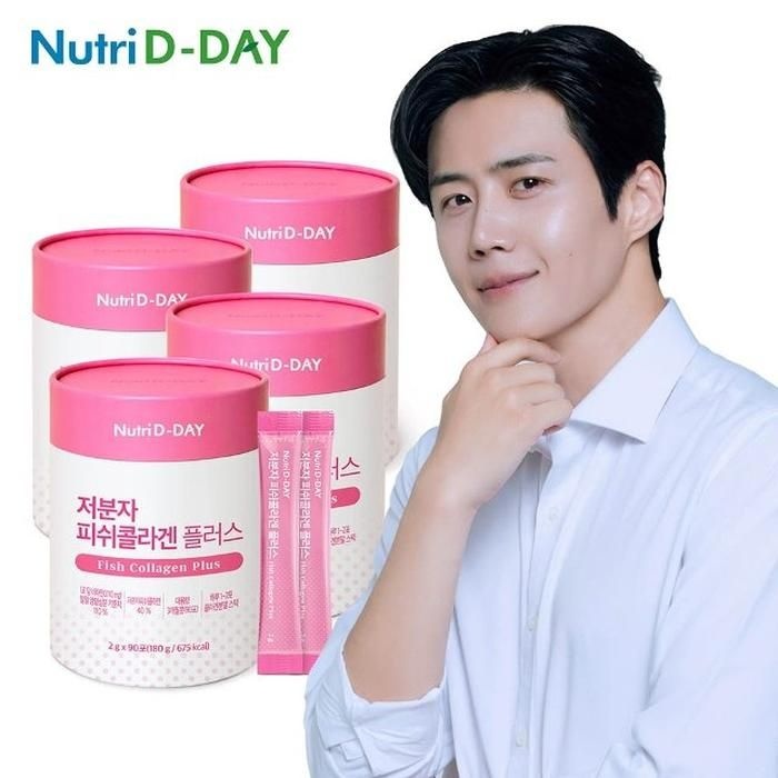 뉴트리디데이 저분자 피쉬콜라겐 플러스 90포 x 4통