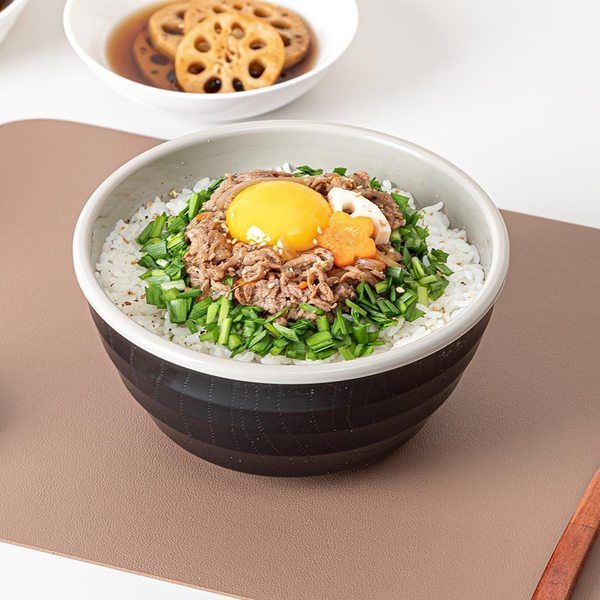 이지앤프리 한끼면기 우동기 라면그릇 떡국그릇 1P 세트 그레이 753238