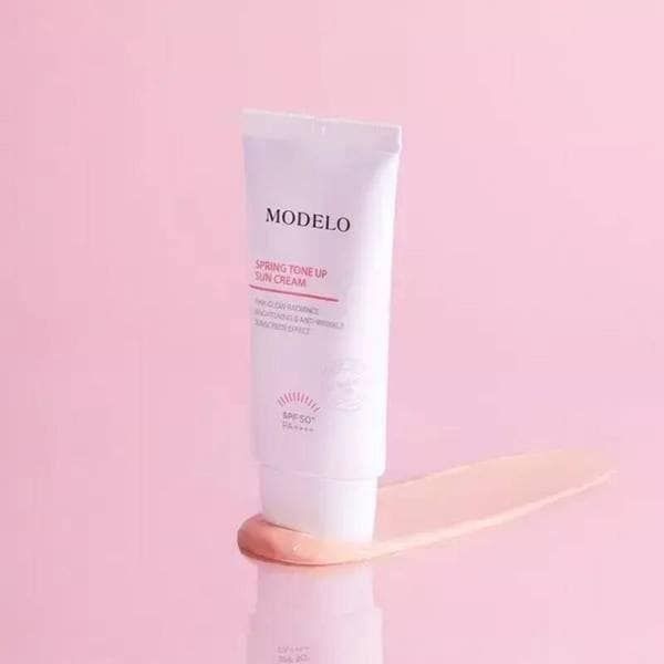 뷰티톤업 모델로 모델로스프링 톤업 선크림 50ml (SPF50 안티에이징 주름개선 탄력강화 PA 탄력강화)