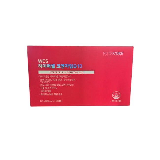 뉴트리코어 4+1 뉴트리코어 WCS 하이퍼셀 코엔자임Q10 30정 5개