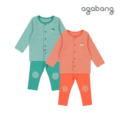 아가방 가을 머스오픈내의(GREEN,ORANGE)_01Q517603