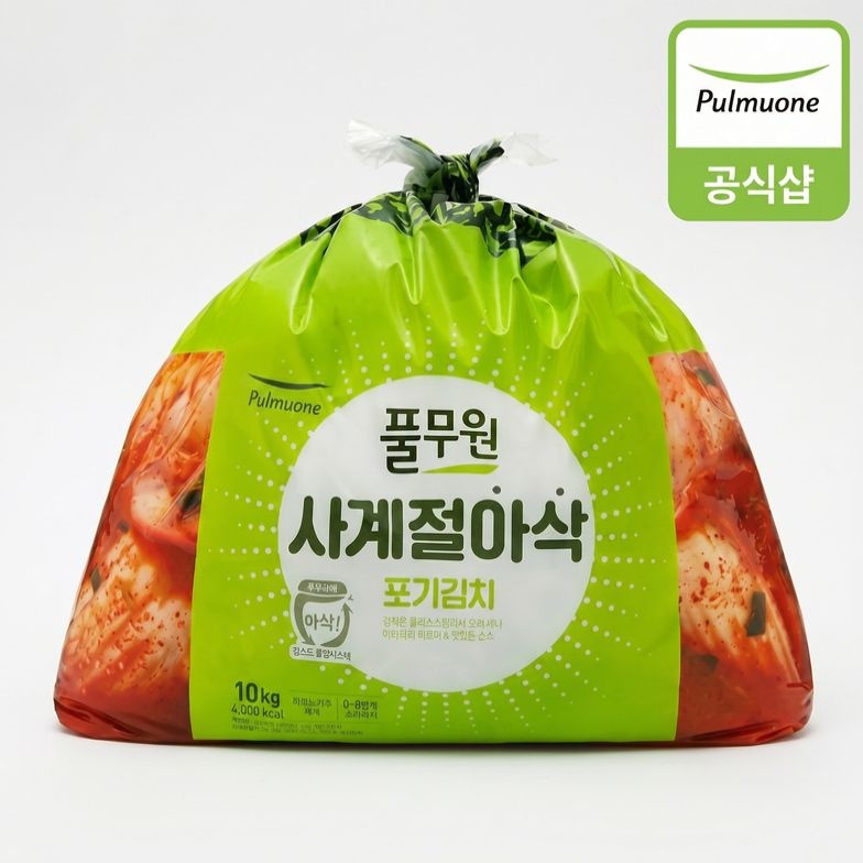 [풀무원] 사계절 아삭 포기김치 (10kg)/두부면/순생나또 외 인기 식품