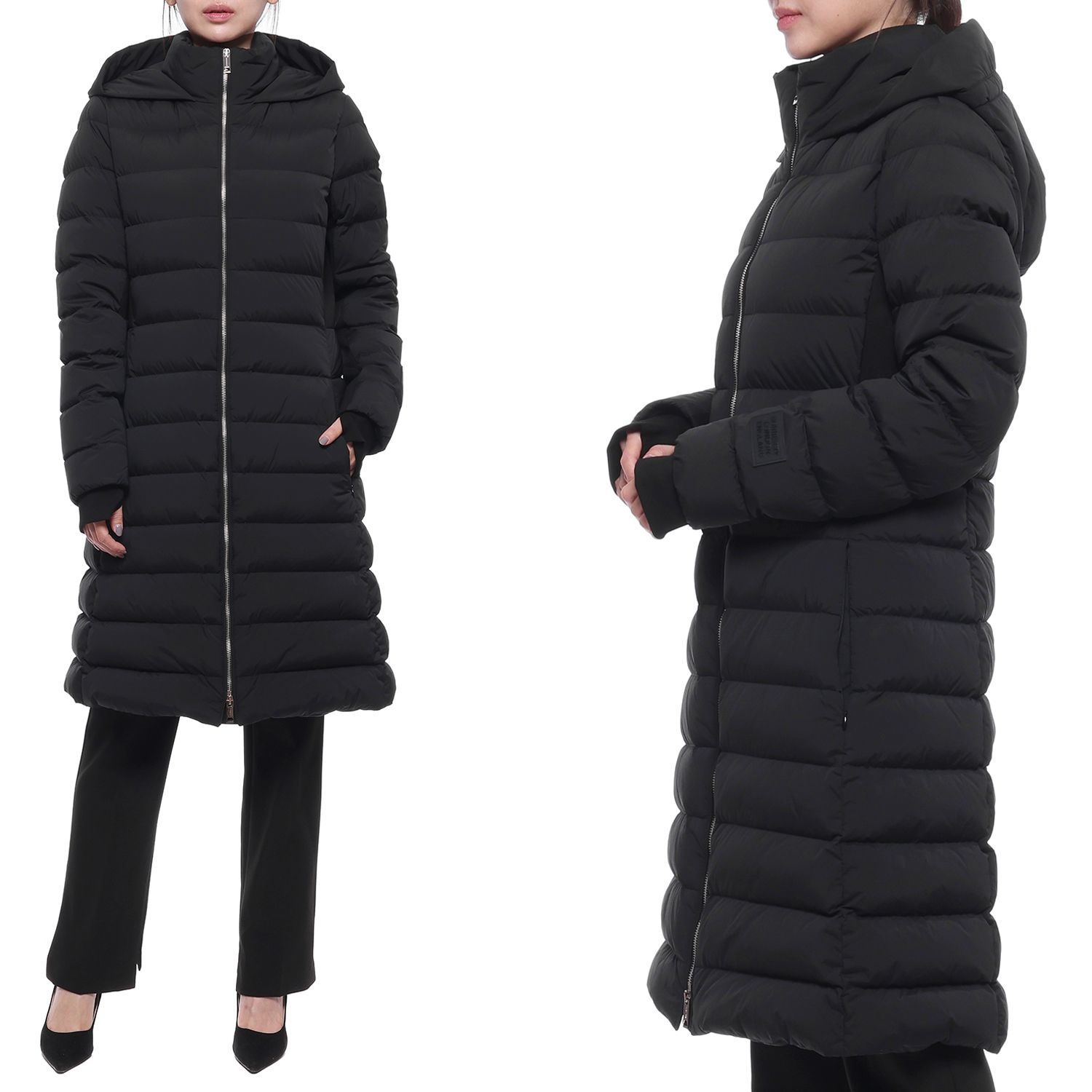 [오늘출발] 버버리 21FW 여성 뉴브릿지 다운 롱패딩 (8018557_BLACK_21F)