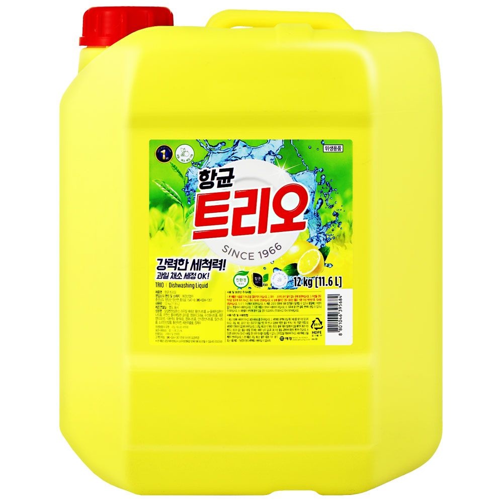 애경 항균 트리오 12kg 말통 대용량