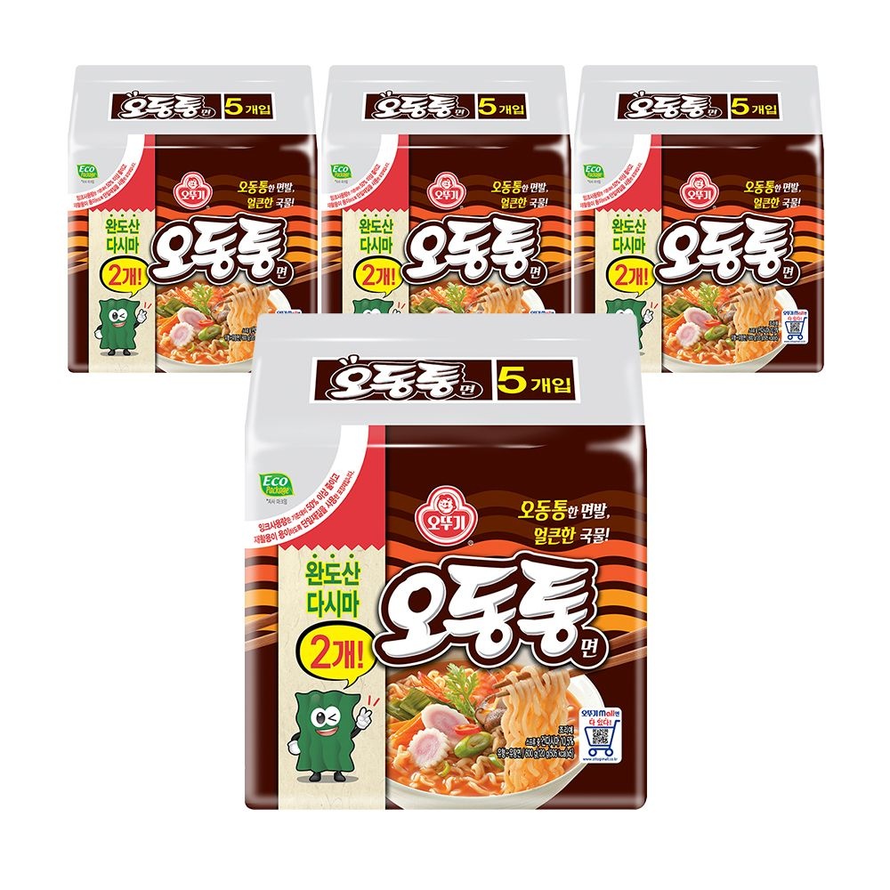 오뚜기 오동통면 120g 20개