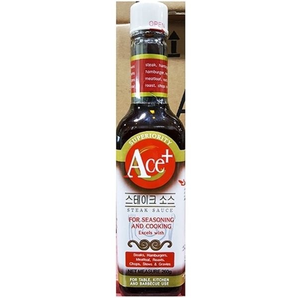 식재료 에이스 스테이크소스(코리아 260ml)X2