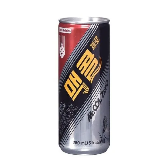 [본사직영] 맥콜 제로 250ml x 30캔 2박스 총 60캔