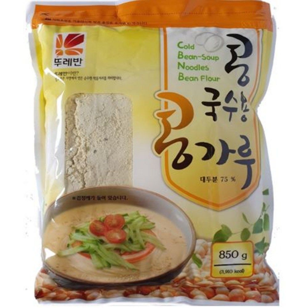 (주)뚜레반 경기도 고양시 일산동구 은마길 91 뚜레반 콩국수용 콩가루 850g 1개