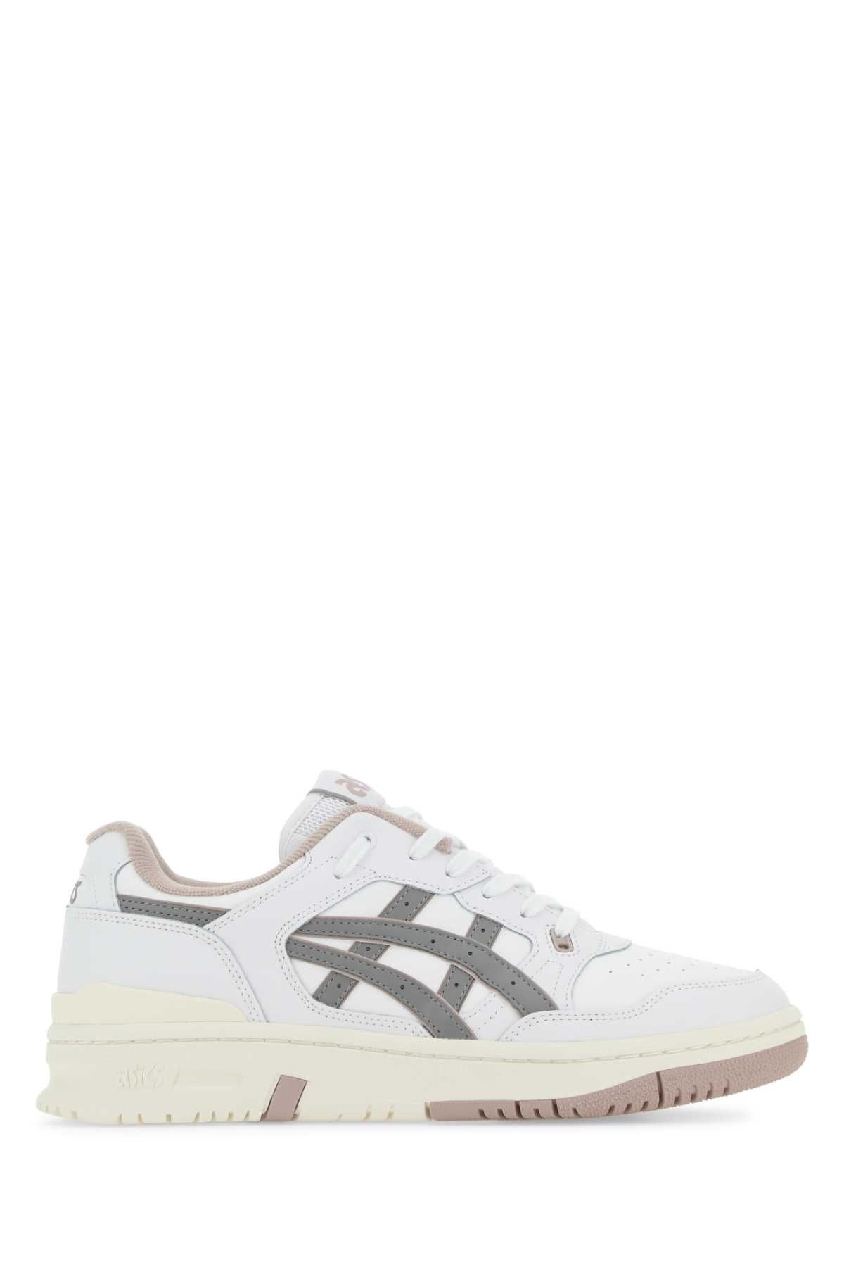 아식스 23SS Asics 화이트 앤 핑크 EX89 스니커즈 by Asisc; the br앤s ideals focus on ensuring a healthy lifestyle through its 슈즈 1201A4761