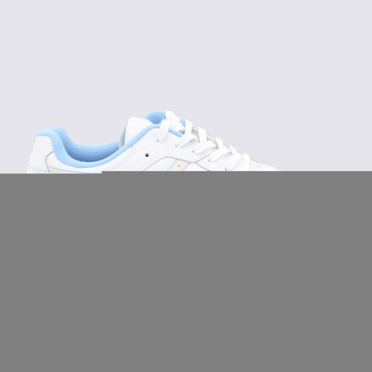 아식스 23SS Asics 화이트 앤 light 블루 EX89 스니커즈 by Asisc; the br앤s ideals focus on ensuring a healthy lifestyle through its 슈즈 120