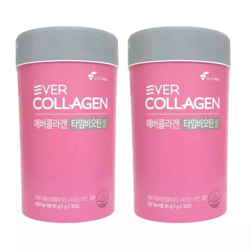 에버콜라겐 타임 비오틴 셀 3g x 30포 2통