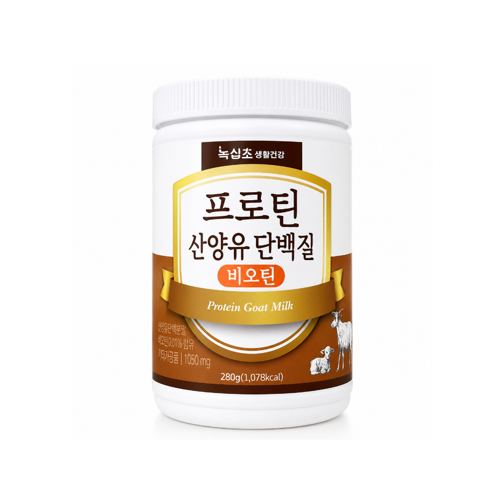 녹십초생활건강 녹십초 산양유 초유 단백질 분말 4통
