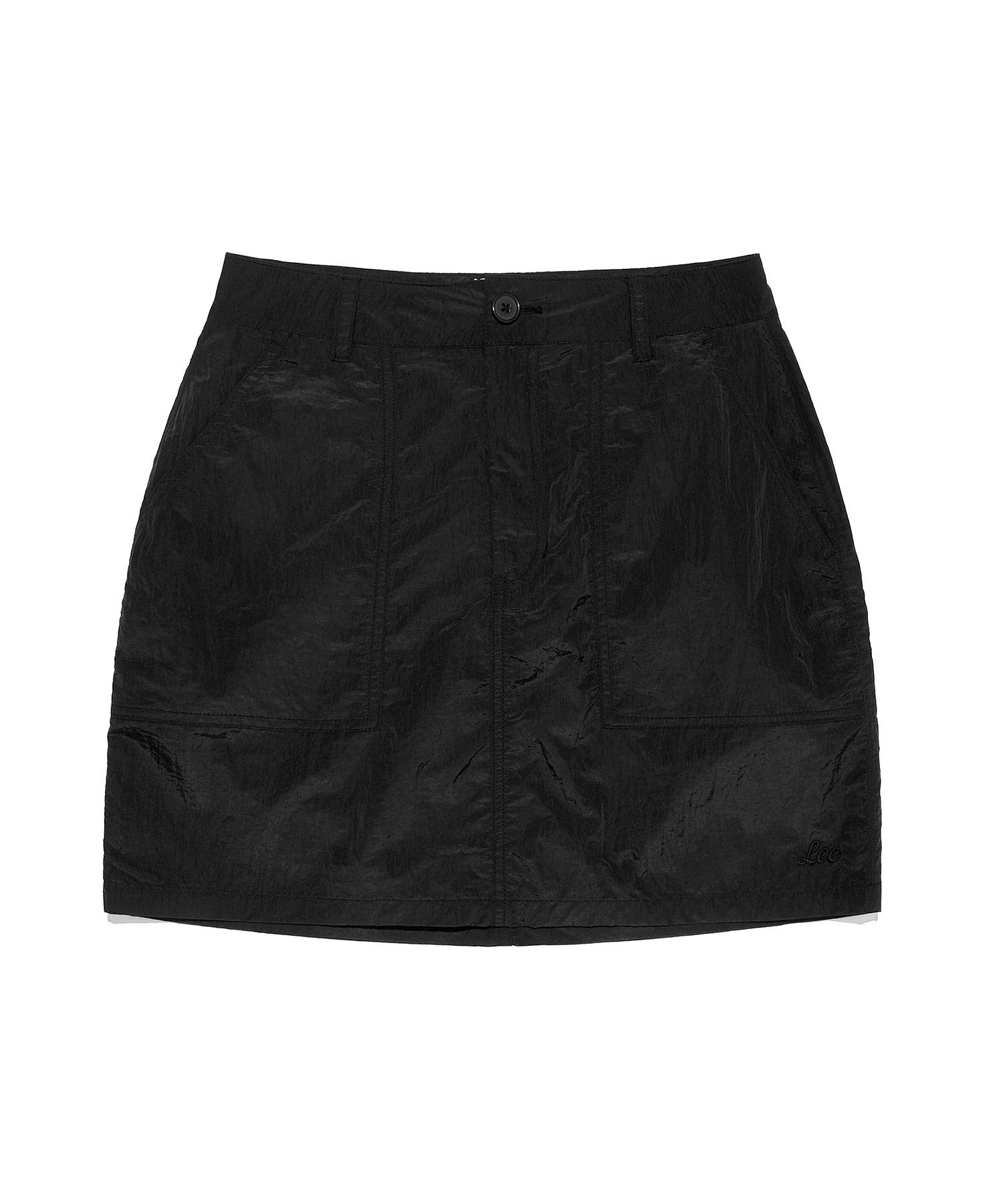 와이시리즈 리 LEE 우먼 포켓 미니 스커트 블랙 3941362 LE2402SR04BK