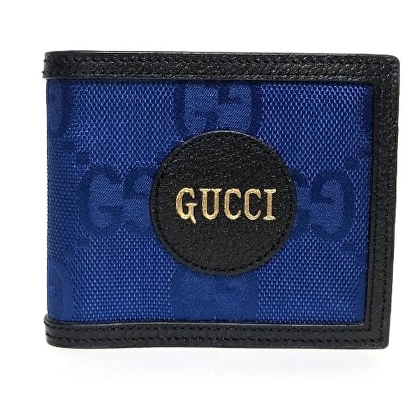 구찌 [구찌]GUCCI 구찌오프더그리드 반지갑 625573 4267블루 블랙
