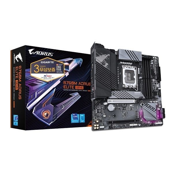 GIGABYTE B760M AORUS ELITE GEN5 피씨디렉트 인텔B760M-ATX 4044840