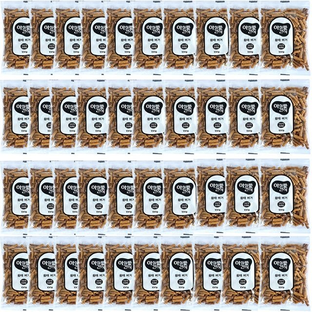 아침애 황태버거100g x 40개세트