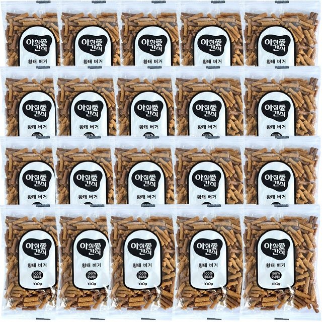 아침애 황태버거100g x 20개세트