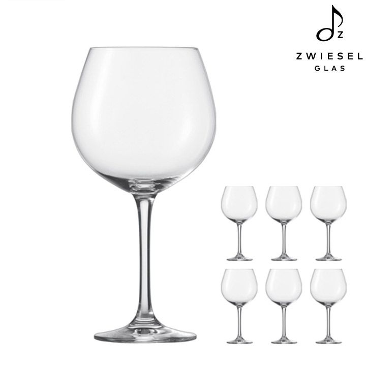 [롯데백화점] 즈비젤글라스 클래시코 버건디 와인잔 포칼 (814ml) 6p