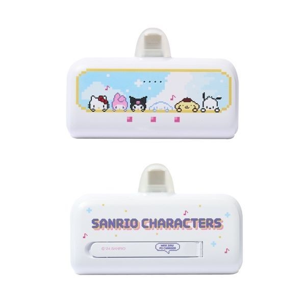 산리오케릭터즈 PD 20W 도킹형 보조배터리 4500mAh HY-21700 (산리오캐릭터즈, C타입)