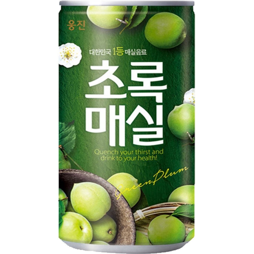 웅진식품 웅진 초록매실 180ml x 30캔