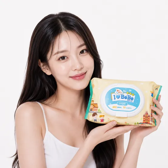 아이러브베베 아이보리 캡형 72매, 10팩