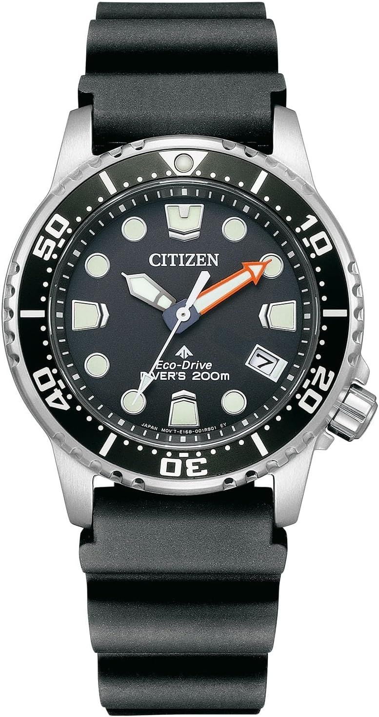 [해외] 시티즌 Citizen 프로마스터 에코드라이브 다이버 EO2020-08E 블랙 손목 시계