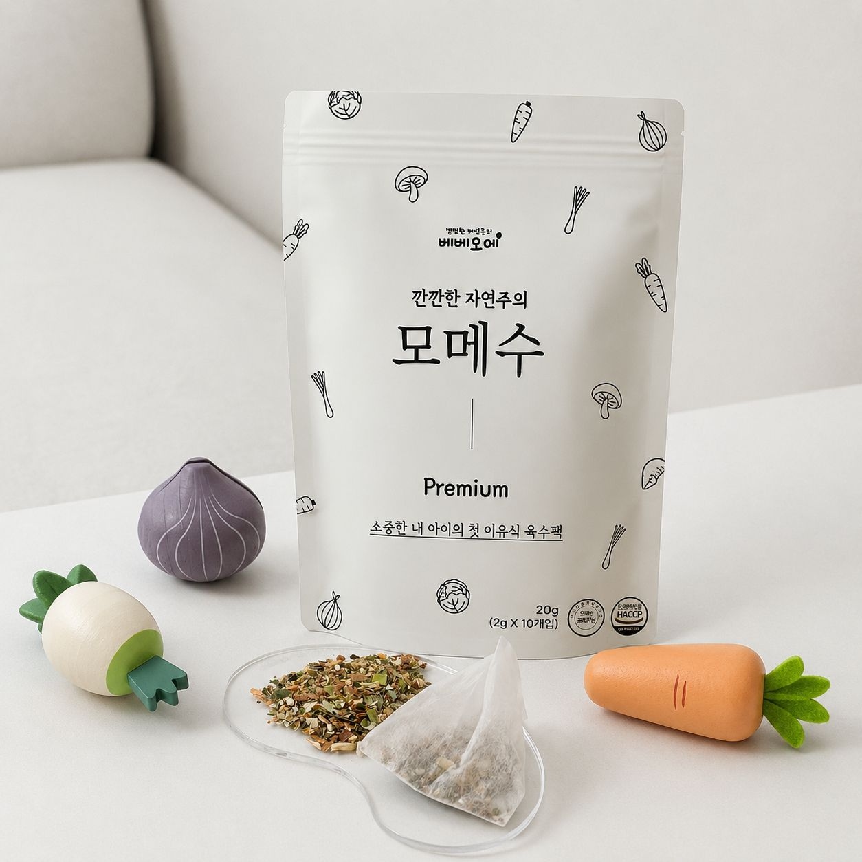 베베모메 모메수 프리미엄 이유식 육수팩 3팩세트