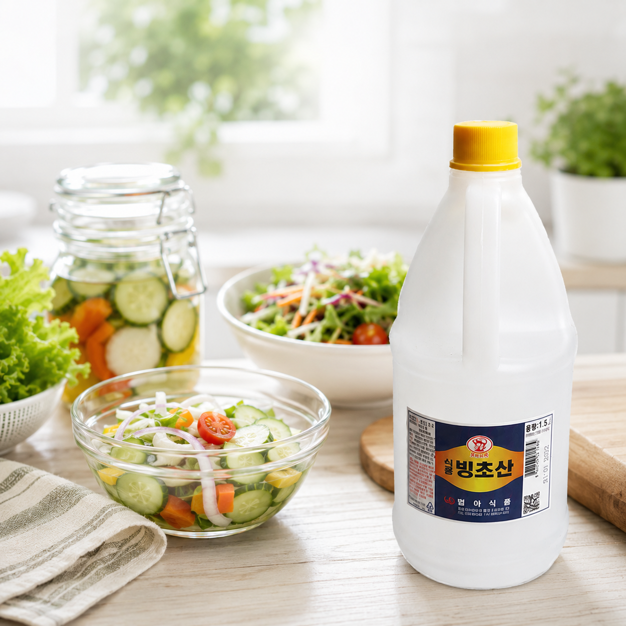 [범아식품] 빙초산 1.5L, 12개